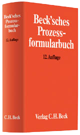 Beck'sches Prozeßformularbuch
